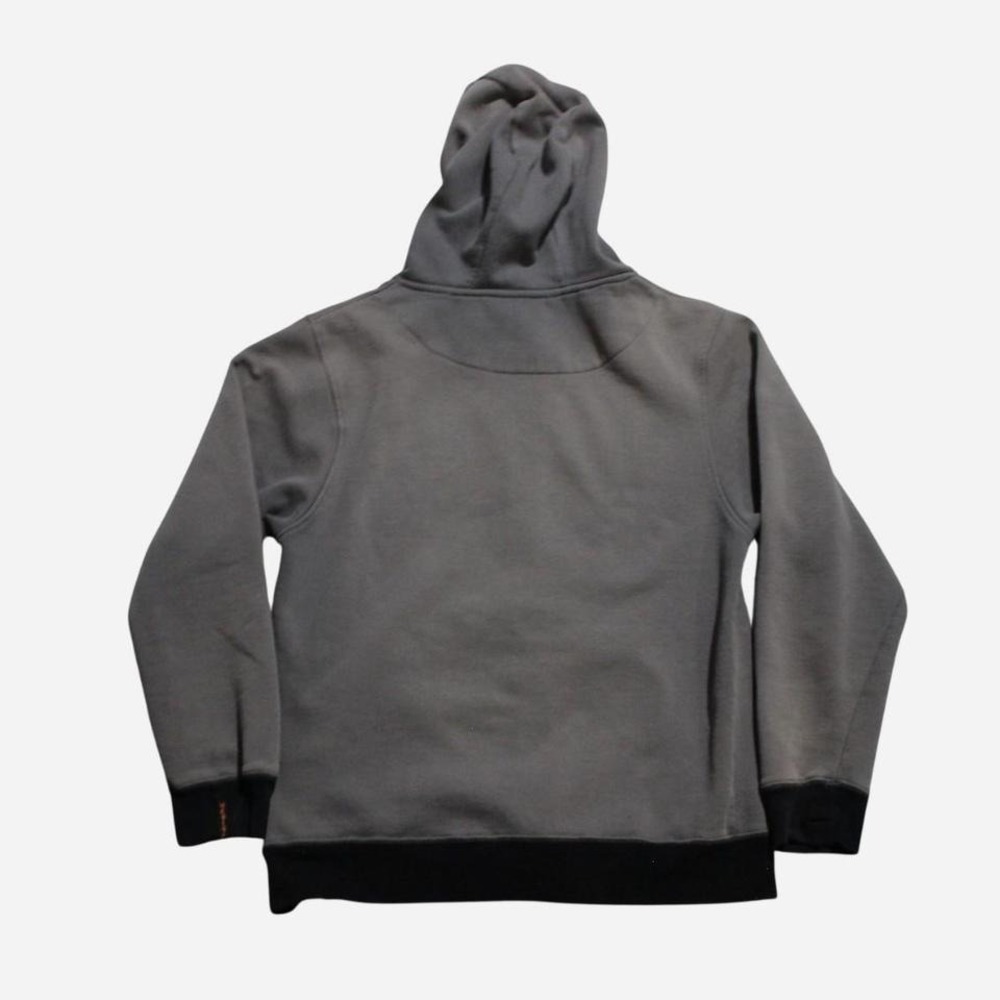 Mens Y2K West49 DC Style Distressed Faded Skater Checkerboard Zip-up Hoodie - Picture 3 of 8